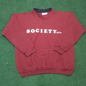 Vintage La Sweaterie womens society... sweater